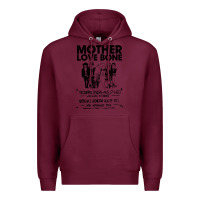 Burgundy mother love bone Premium Hoodie - artisFamous