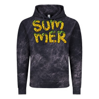 Cloud Black summer pineapple Vintage Hoodie - BarkalooDesign