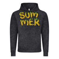 Vintage Black summer pineapple Vintage Hoodie - BarkalooDesign