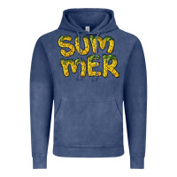 Vintage Denim summer pineapple Vintage Hoodie - BarkalooDesign