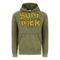 Vintage Olive summer pineapple Vintage Hoodie - BarkalooDesign