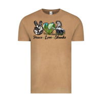 Vintage Camel Peace Love Skunks Vintage Tee - LillyAllenDesigns