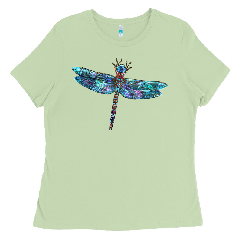 Blue Dragonfly Ladies Tee by LillyAllenDesigns | Teevron