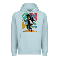 Blue Mist michael jackson Premium Hoodie - artisFamous