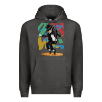 Charcoal Heather michael jackson Premium Hoodie - artisFamous