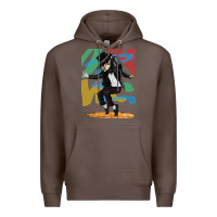 Coffee michael jackson Premium Hoodie - artisFamous