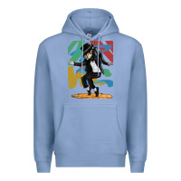 Colony Blue michael jackson Premium Hoodie - artisFamous