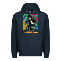 Navy michael jackson Premium Hoodie - artisFamous
