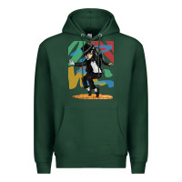 Sports Green michael jackson Premium Hoodie - artisFamous