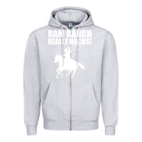 Heather Grey Ram Ranch Really Rocks! Zipper Hoodie - Bettercallsaul