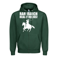 Sports Green Ram Ranch Really Rocks! Zipper Hoodie - Bettercallsaul