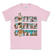 Bubblegum Pink western coffees Classic Tee - BarkalooDesign