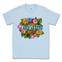 Dusty Blue Mama Mother's Day Classic Tee - FaDigitalArtStudio