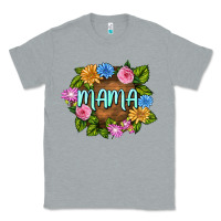 Heather Grey Mama Mother's Day Classic Tee - FaDigitalArtStudio