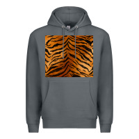 Rock handdrawn tiger pattern Premium Hoodie - BarkalooDesign