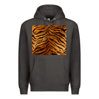 Smoke handdrawn tiger pattern Premium Hoodie - BarkalooDesign