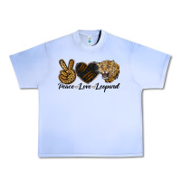 Grape Ice Peace Love Lion Head Urban Heavy Tee - LillyAllenDesigns