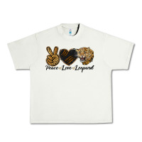 Pistachio Peace Love Lion Head Urban Heavy Tee - LillyAllenDesigns