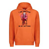 Carrot funny i am smitten in my mittens bernie Premium Hoodie - artisFamous