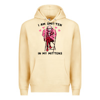 Pina Colada funny i am smitten in my mittens bernie Premium Hoodie - artisFamous