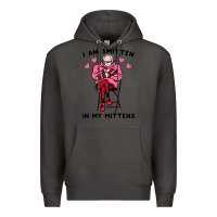 Smoke funny i am smitten in my mittens bernie Premium Hoodie - artisFamous