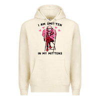Tofu funny i am smitten in my mittens bernie Premium Hoodie - artisFamous