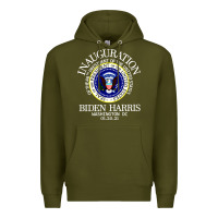 Army Green inauguration day Premium Hoodie - artisFamous