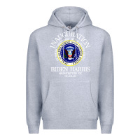 Heather Grey inauguration day Premium Hoodie - artisFamous