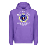 Purple inauguration day Premium Hoodie - artisFamous