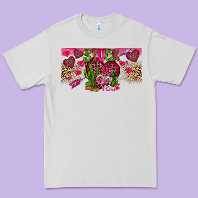 Stuck On You Premium Tee Designed By Cowhidedigitalart