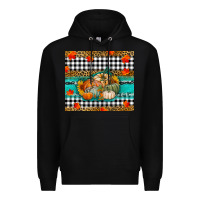 Black pumpkins Premium Hoodie - RanaPortraitStore