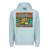 Blue Mist pumpkins Premium Hoodie - RanaPortraitStore