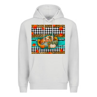 Dove Grey pumpkins Premium Hoodie - RanaPortraitStore
