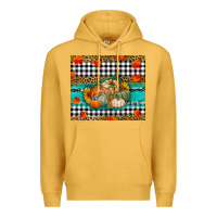 Mustard pumpkins Premium Hoodie - RanaPortraitStore