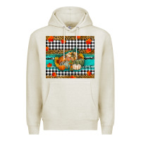 Oatmeal Heather pumpkins Premium Hoodie - RanaPortraitStore