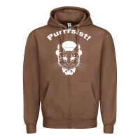 Chestnut Purrrsist Zipper Hoodie - Bettercallsaul