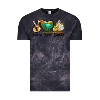 Cloud Black Peace Love Ducks Vintage Tee - LillyAllenDesigns