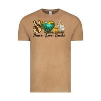 Vintage Camel Peace Love Ducks Vintage Tee - LillyAllenDesigns