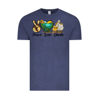 Vintage Denim Peace Love Ducks Vintage Tee - LillyAllenDesigns