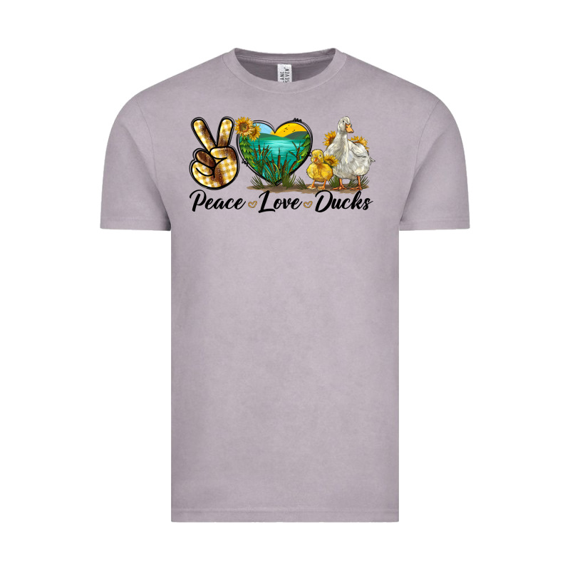 Peace Love Ducks Vintage Tee by LillyAllenDesigns | Teevron