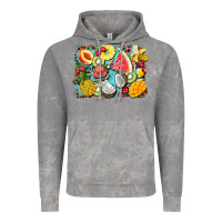 Cloud Rock summer fruits background Vintage Hoodie - BarkalooDesign
