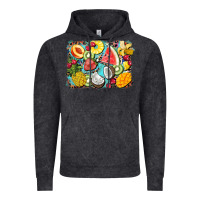 Vintage Arctic summer fruits background Vintage Hoodie - BarkalooDesign