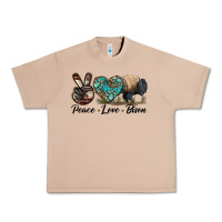 Burro Peace lLve Bison Urban Heavy Tee - LillyAllenDesigns