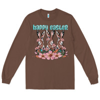 Chestnut happy easter bunny Long Sleeve Tee - Artiststas