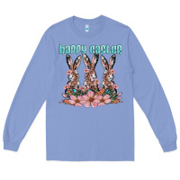 Colony Blue happy easter bunny Long Sleeve Tee - Artiststas