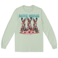 Matcha happy easter bunny Long Sleeve Tee - Artiststas