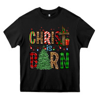 Black christ is born Heavy Core Tee - FaDigitalArtStudio