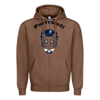 Chestnut Purrrsist Zipper Hoodie - Bettercallsaul
