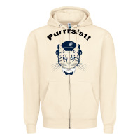Sandshell Purrrsist Zipper Hoodie - Bettercallsaul