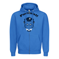 True Royal Purrrsist Zipper Hoodie - Bettercallsaul
